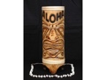 Tiger Bamboo Aloha Vase 12 Tropical Decor