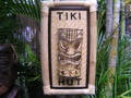 Bamboo Tiki Sign Tiki Hut W Tiki Mask Tiki Bar Decor