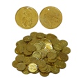 Mid-East Brass Coins Medium 25Mm 100 Count