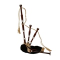 Roosebeck Bagpipe Rosewood Black Cover Syn. Bag