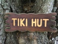 Tiki Hut Sign Drift Wood 20 Island Home Decor