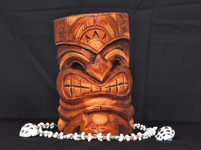 carved tiki mask 8