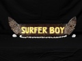 SURF SIGN SURFER BOY 24 ANTIQUE FINISH
