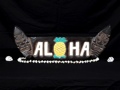 Surf Sign Aloha W Pineapple 20 Antique Finish