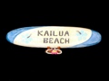 KAILUA BEACH SURF SIGN 39 BLUE BED HEADER