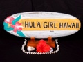 Hula Girl Hawaii Surf Sign 20 Surfing Decor