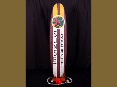 SUNSET BEACH SURF SIGN 39 BEACH SURF decor