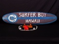 Surfer Boy Hawaii Surf Sign 39 Beach Surf Decor