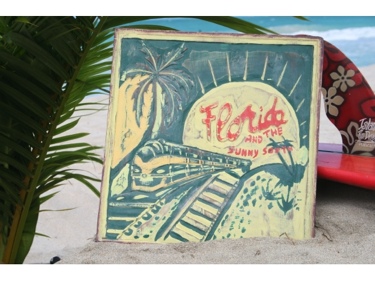 Florida The Sunny South Vintage Florida Sign 14 Restaurant Decor