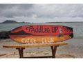 Paddles Up Canoe Club Surf Sign 40 Outrigger Signs