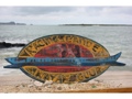 Racing Canoe Kayak Club Weathered Sign 20