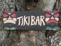 Tiki Bar Tiki Sign 24 Hand Carved Painted Hut Decor