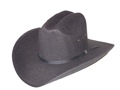Black Faux Felt Cowboy *Elastic 