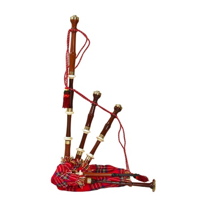 Roosebeck Bagpipe Chalice Tartan Cover