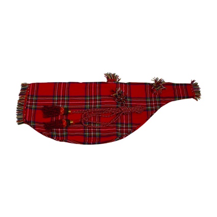 Roosebeck Bagpipe Cover & Cord Tartan Fullsize