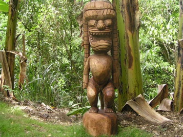 GOD OF KING KAMEHAMEHA 40 HAND CARVED ? KUKA'ILIMOKU