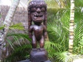 GOD OF KING KAMEHAMEHA 16 STAINED ACACIA KOA BISHOP MUSEUM
