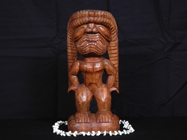 KANALOA OCEAN TIKI 12 ACACIA KOA BISHOP MUSEUM