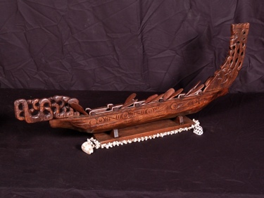 WAKA CANOE 24 ACACIA KOA NEW ZEALAND WAR CANOE