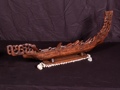 Waka Canoe 24 Acacia Koa New Zealand War Canoe