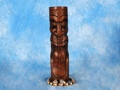 Maori Tiki Totem 12 Hand Carved Hawaii