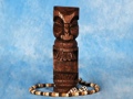 Makaha Tiki Totem 12 Brown Island Decor