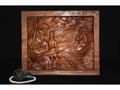 SURF SCENE WAIMEA WOODEN RELIEF 24 SURF decor