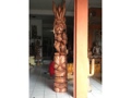 HEAD HUNTER TIKI TOTEM 9-FOOT TIKI POOL decor