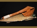 Fijian Axe Club 20 Monkey Pod Wood Polynesian Decor