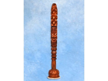 Tiki War Club 40 Strength God Polynesian Art
