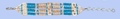 Genuine Bone Bracelet - Turquoise z