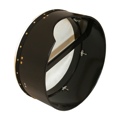 Roosebeck Bodhran 16 Inchx7 Inch Tunable Black Single