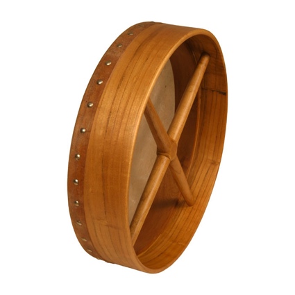 Roosebeck Bodhran 14 Inchx3.5 Inch Fix Mulberry Cross