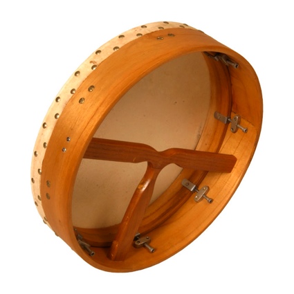 Roosebeck Bodhran 14 Inchx3.5 Inch Tune Mulberry T-Bar