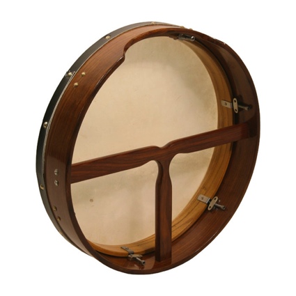 Roosebeck Bodhran 16 Inchx3.5 Inch Tune Rosewood T-Bar
