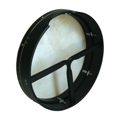 Roosebeck Bodhran 18 Inch X 4 Inch Tune Black T-Bar