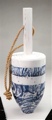 25 Inch x 5 Inch Blue Nautical Buoy
