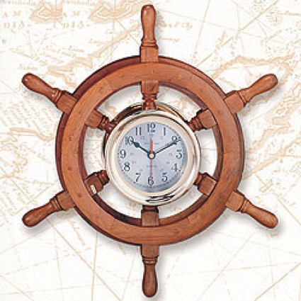 13 Inch Clock Nautical Decor
