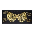 Mid-East Bra Cover Brass Coins