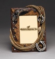 Picture Frame - Hat Rope & Horseshoe 7 x 9 (4 x 6 photo)