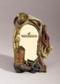 Rope Boots Hat Picture Frame 6-1/2 x 8