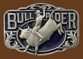 Bullrider Belt Buckle 3 x 2-1/4