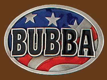 BUBBA USA Belt Buckle 3-1/8 x 2-1/4