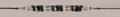 Genuine Bone Choker Necklace or Hatband - Black