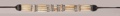 Genuine Bone Choker Necklace or Hatband