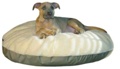 Orthopedic Memory Dog Bed Round Green 36 In.