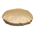 Orthopedic Memory Dog Bed Round Tan 48 In.