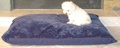 Rectangle Memory Dog Bed Blue 36X48