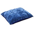 Orthopedic Memory Rectangle Dog Bed Blue Puppy Print 24X30
