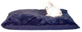 Rectangle Dog Bed In Blue Puppy Print 36X48